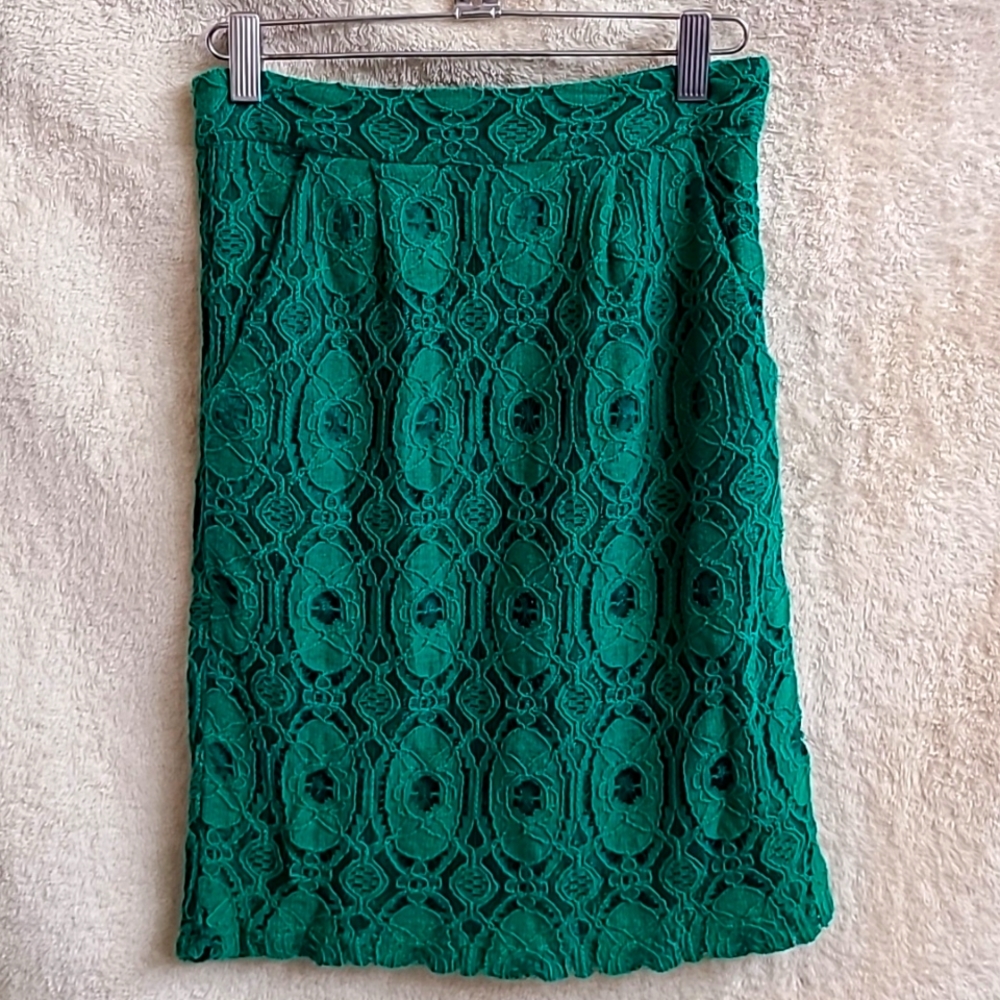 Lace pencil skirt,  XS